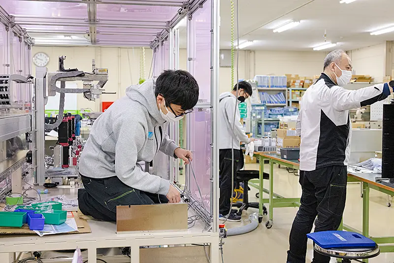 自由で研究室のような職場